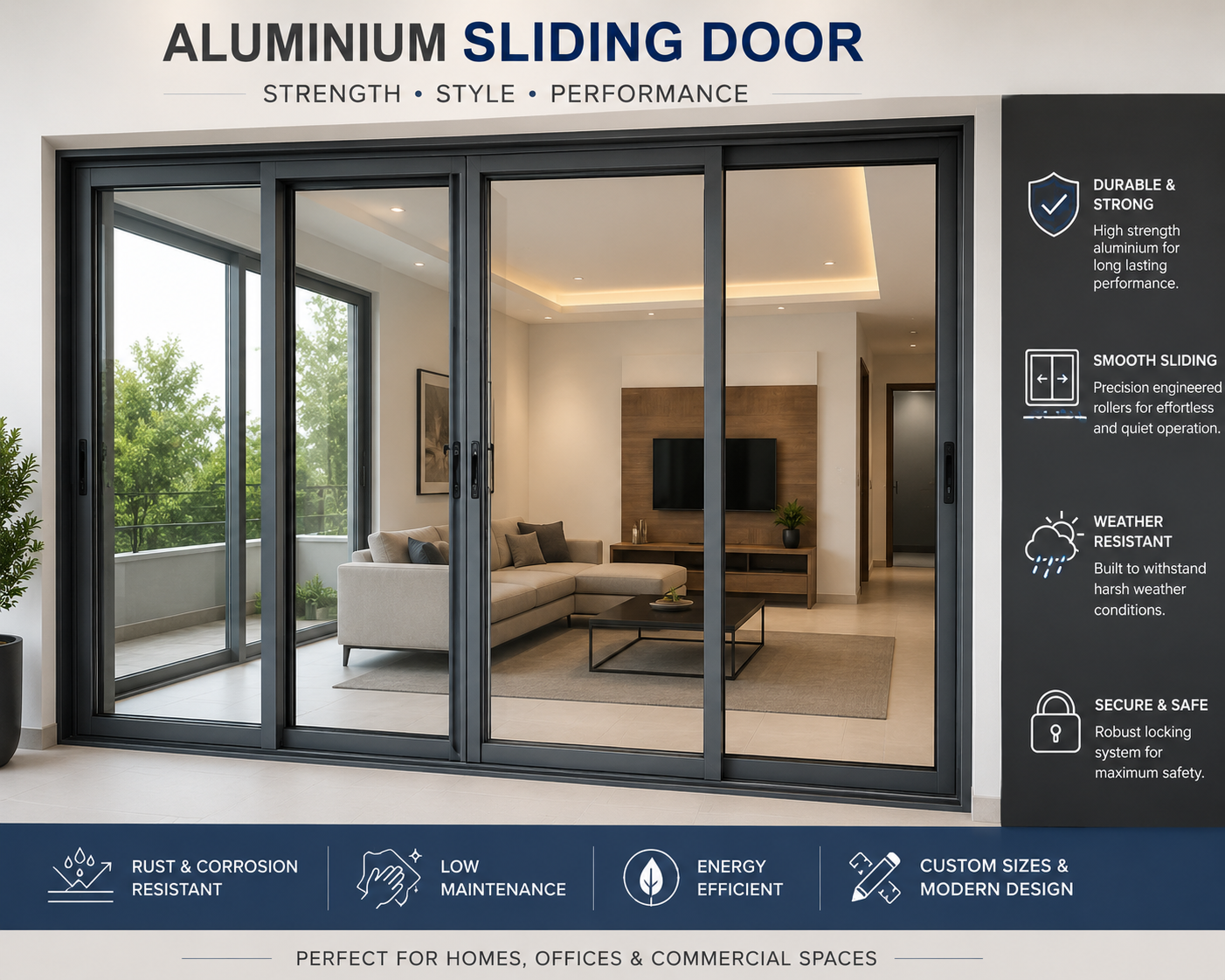 Sliding Windows & Doors image 1